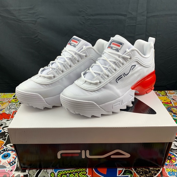Fila Shoes - Fila Disruptor 2 Sleek Red Womens Various Sizes